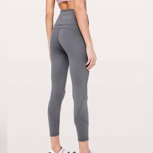lululemon In Movement Tight - size 6, titanium